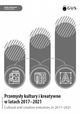 Przemysly kultury i kreatywne w latach 2017-2021 Okładka